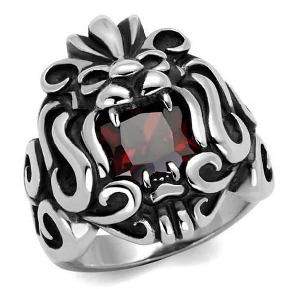 Other - New men's stainless steel lion ring